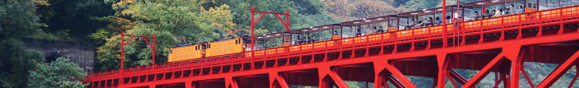 黒部峡谷トロッコ電車
