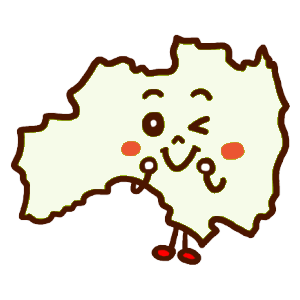 福島のイラスト地図