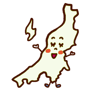 新潟のイラスト地図