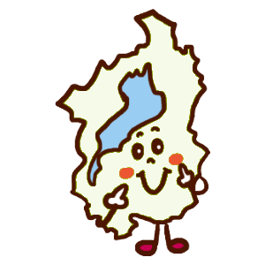 滋賀のイラスト地図
