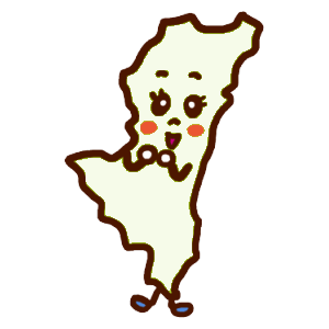 宮崎のイラスト地図