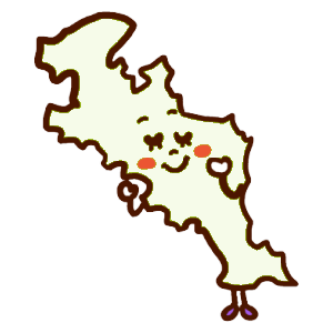 京都府のイラスト地図