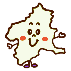 群馬県のイラスト地図