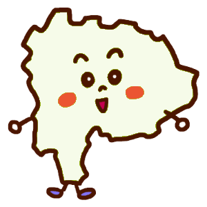 山梨のイラスト地図