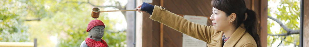 松江しんじ湖温泉・お湯かけ地蔵