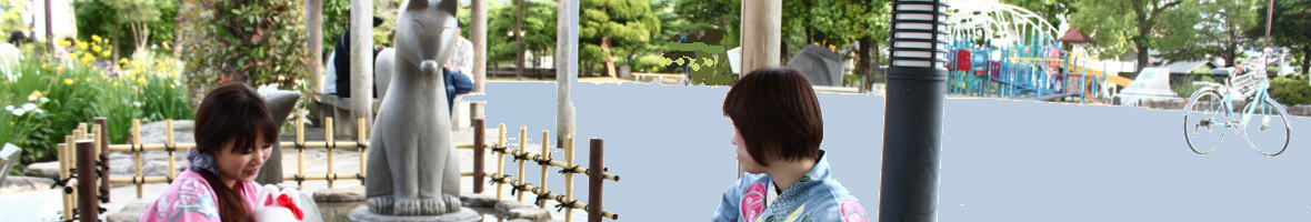 湯田温泉の足湯