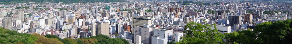 松山城からの景色