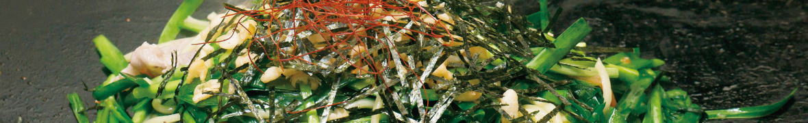 にら塩焼きそば