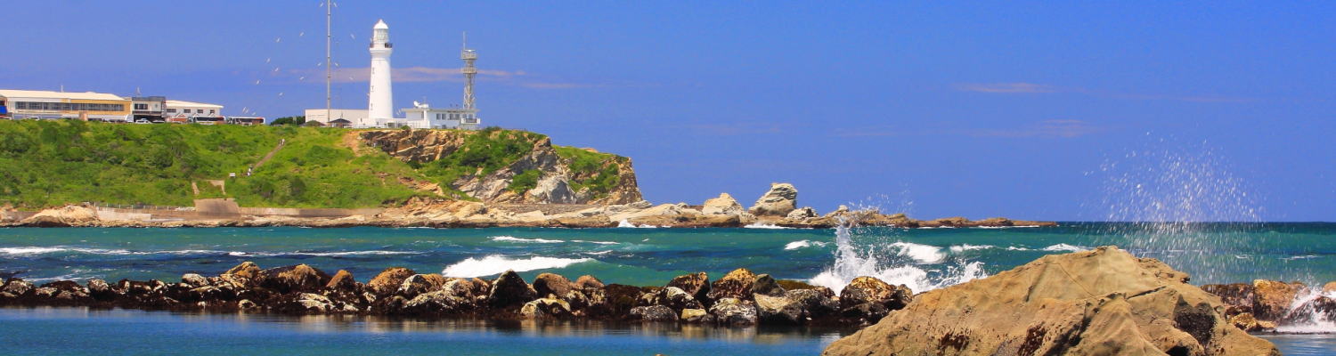 鋸山と伊勢海老のイラスト