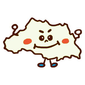 埼玉県のイラスト地図