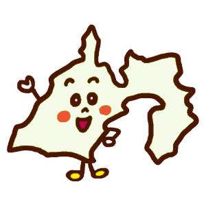 静岡県のイラスト地図